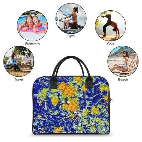 'Summer Basket' Nylon Holdall