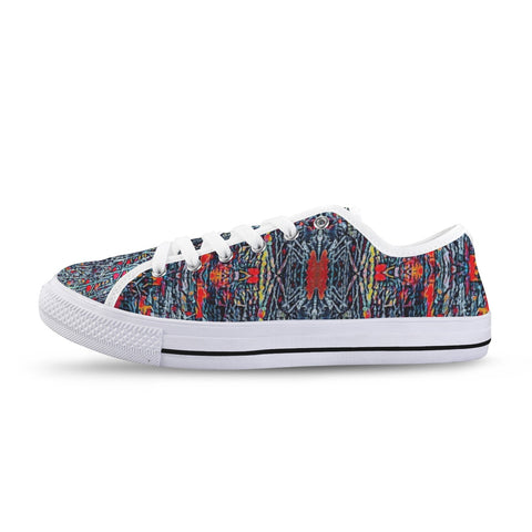 'Graphite' (White Trim) Women's Canvas Plimsolls