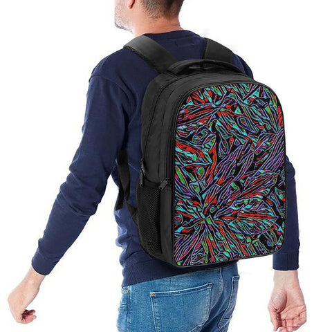 'Clematis Seaspray' Nylon Backpack