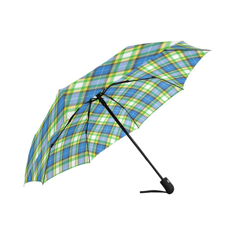 'Yorkshire Tartan' Auto-Foldable Umbrella