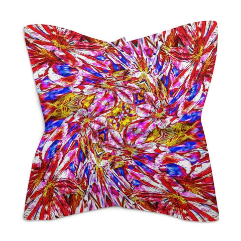 'Clematis' Poly Scarf Square