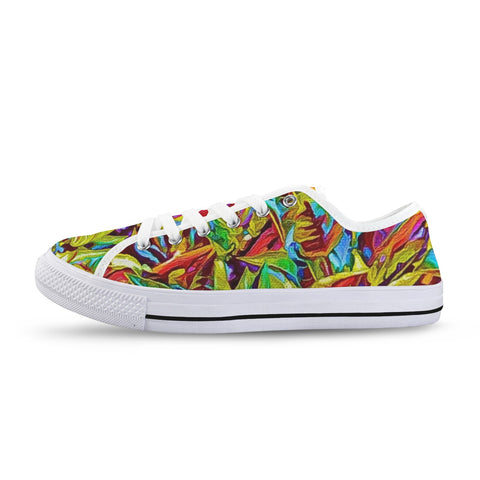 'Tropica' (White Trim) Seattle Low Top Women's Shoes (Model 1013-6)