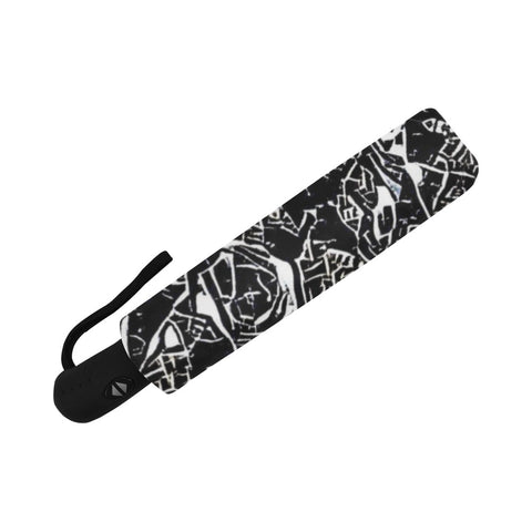 'Liquorice' Auto-Foldable Umbrella