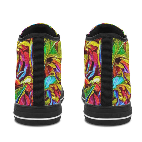 'Tropica' (Black) Vancouver H Women's Canvas Shoes (1013-1)