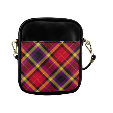 'Yorkshire Moorland'(Slant) Faux Leather Sling Pouch
