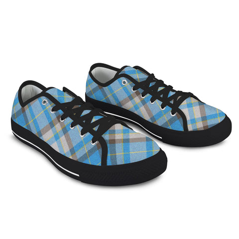 'Yorkshire Marine' (Slant/BlackTrim) Women's Canvas Plimsolls