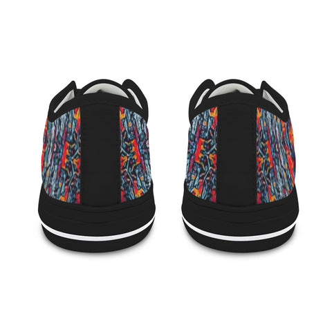'Graphite' (Black) Seattle Low Top Men's Shoes (Model 1013-6)