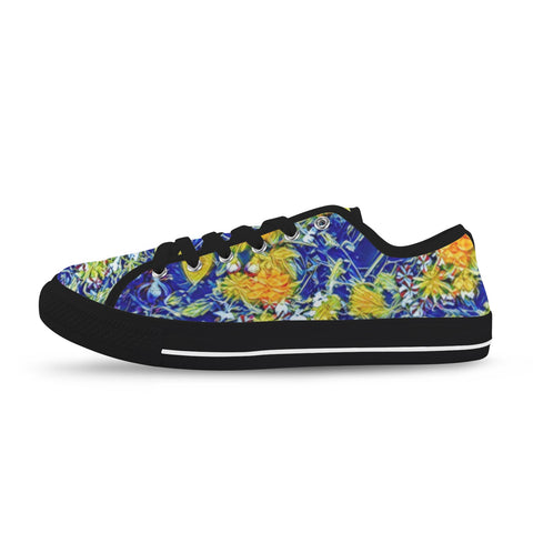 'Summer Basket' (Black) 'Seattle' Men's Trainers