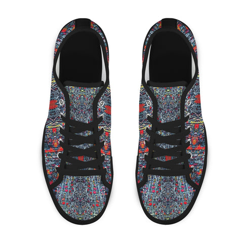 'Graphite' (Black) Seattle Low Top Men's Shoes (Model 1013-6)