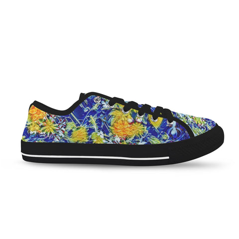 'Summer Basket' (Black Trim) 'Seattle' Women's Trainers