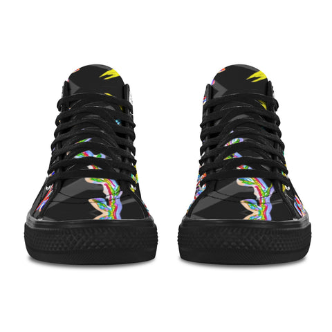 'Regenesis' (Black Edit - Black Trim) Vancouver Canvas Boots