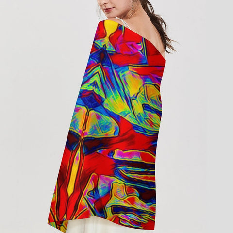 'Soulwood' Tassel Fleece Scarf