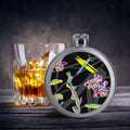 'Regenesis' (Black Edit) Hip Flask