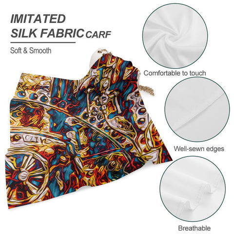 'Boilerplate' Scarf Square