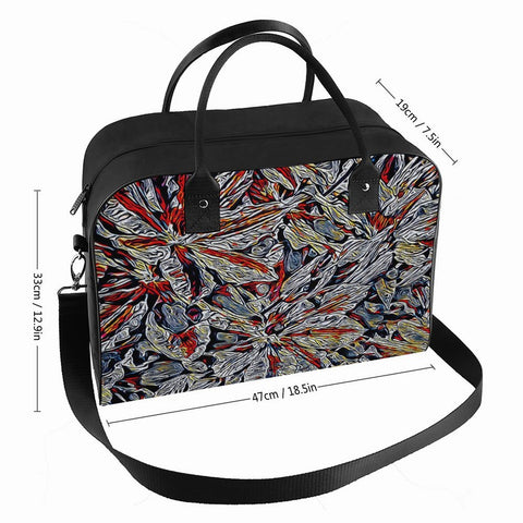 'Clematis Platinum' Nylon Holdall