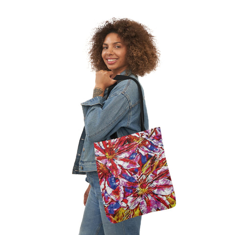 ‘Clematis’ Canvas Tote Bag