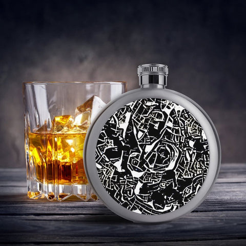 'Liquorice' Hip Flask