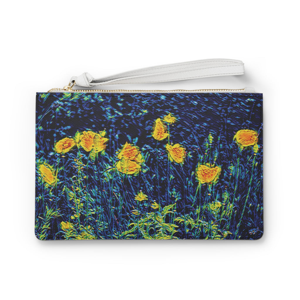 ‘Wild Poppies’ Clutch Bag