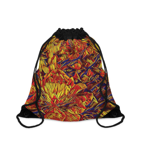 'Peony' Drawstring Bag