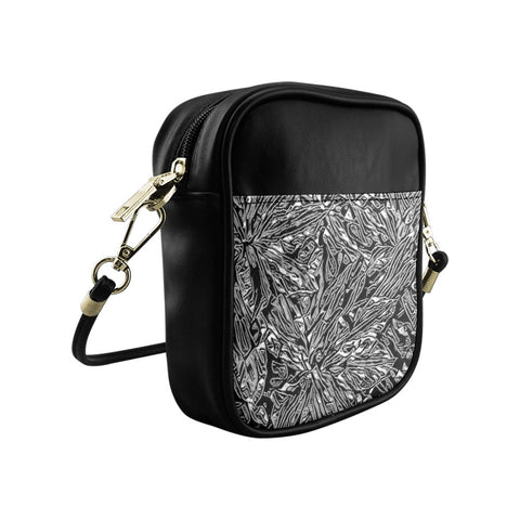 'Filament' Faux Leather Sling Pouch
