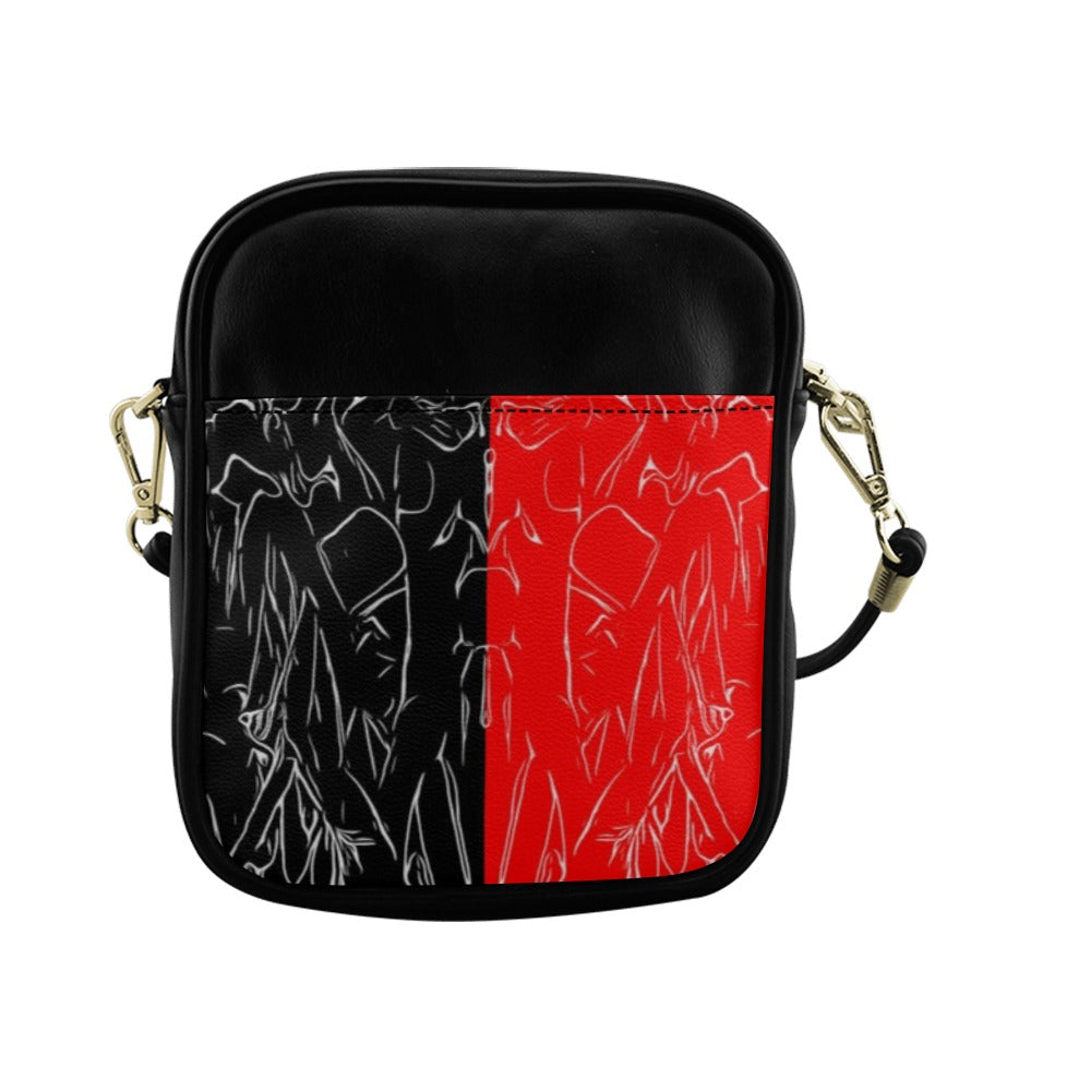 'Bloodlust' PU Sling Pouch