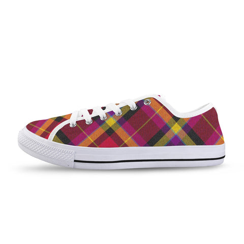 'Yorkshire Moorland' (Slant/White Trim) Women's Canvas Plimsolls