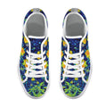 'Wild Poppies' (White Trim) 'Seattle' Women's Trainers
