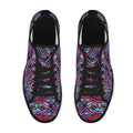 'Clematis Neon'' (Black Trim) Women's Canvas Plimsolls