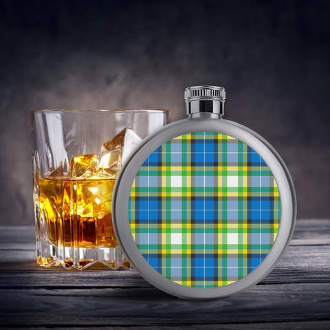 'Yorkshire Tartan' (Heritage) Hip Flask