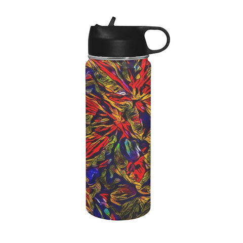 'Clematis Firestorm' Insulated Water Bottle