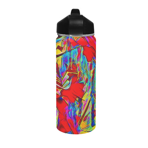 'Soulwood' Insulated Water Bottle with Straw Lid