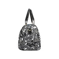'Liquorice' Nylon Duffle With Faux Leather Trim