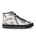 'Regenesis' (White Edit - Black Trim) Vancouver Women's Canvas Boots