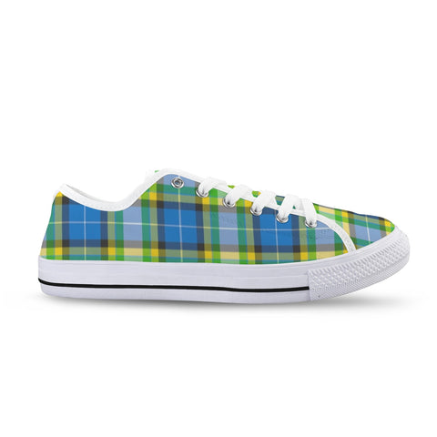 'Yorkshire Tartan' (White Trim) 'Seattle' Women's Trainers