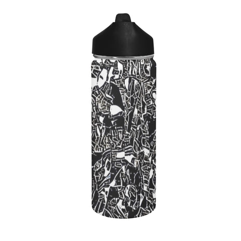 'Liquorice' Insulated Water Bottle