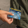 'Yorkshire Marine' (Slant) Faux Leather Cardholder