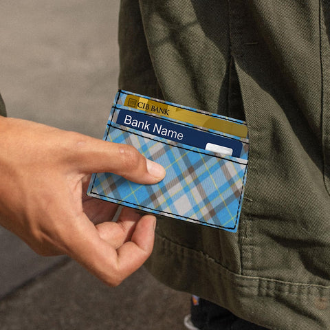 'Yorkshire Marine' (Slant) Faux Leather Cardholder