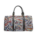 'Clematis Platinum' Nylon Duffle With Faux Leather Trim