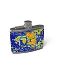 'Summer Basket' Hip Flask