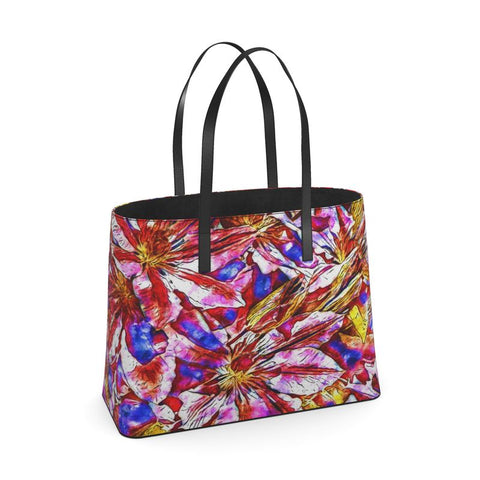 'Clematis Cerise' Tote Shopper