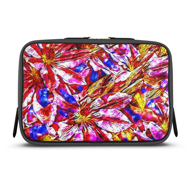 'Clematis Cerise' Washbag