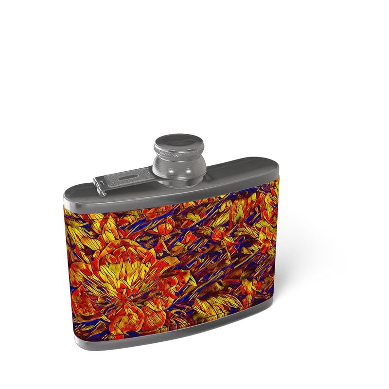 'Peony Royale' Hip Flask