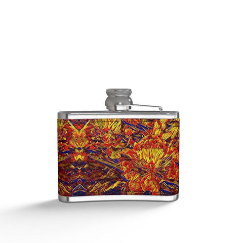 'Peony Royale' Hip Flask