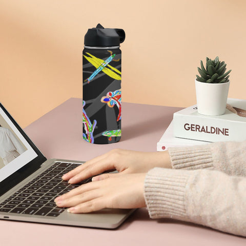 'Regenesis' (Black Edit) Insulated Water Bottle