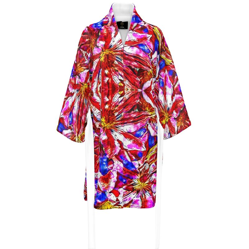 'Clematis Cerise' Kimono (£99.75-£235)