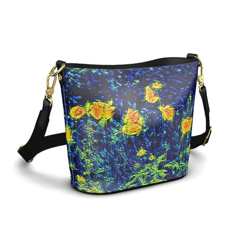 'Wild Poppies' Shoulder Tote