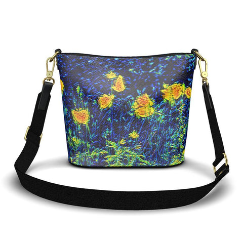 'Wild Poppies' Shoulder Tote