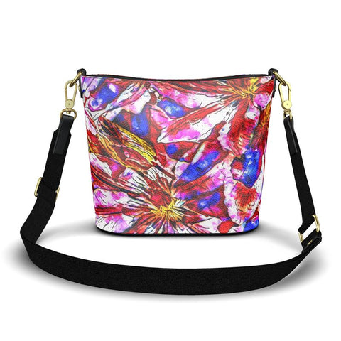 'Clematis Cerise' Shoulder Tote