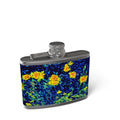 'Wild Poppies' Hip Flask