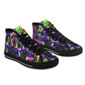'Purple Haze' (Black Trim) Vancouver Canvas Boots